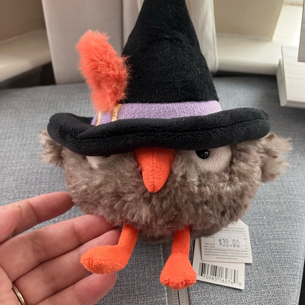 Jellycat Halloween Witch Owl